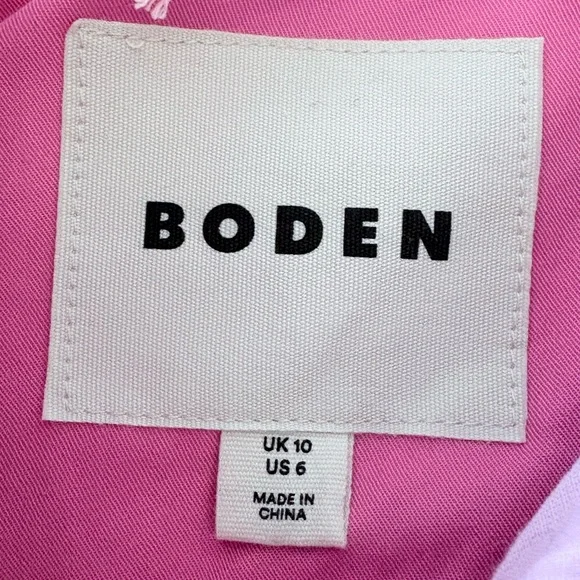 NWT Boden Women’s Fitzrovia Embroidered Jacket Size 6 Quilted Spring Coat Floral - Picture 14 of 16